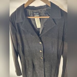 Vintage Helene Blake Size 14  Decorative Button Lightweight Coat